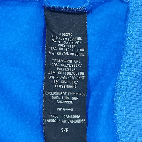 Mondetta Women's Royal Heather Fleece Full Zip Hoodie - Picture 15 of 16